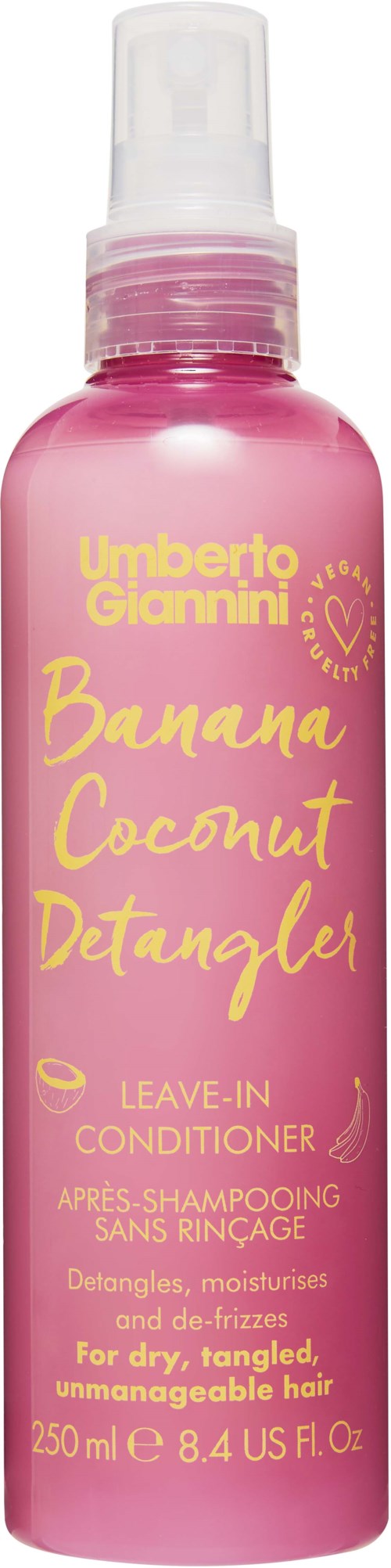 Umberto Giannini Banana Detangler Spray 250 ml