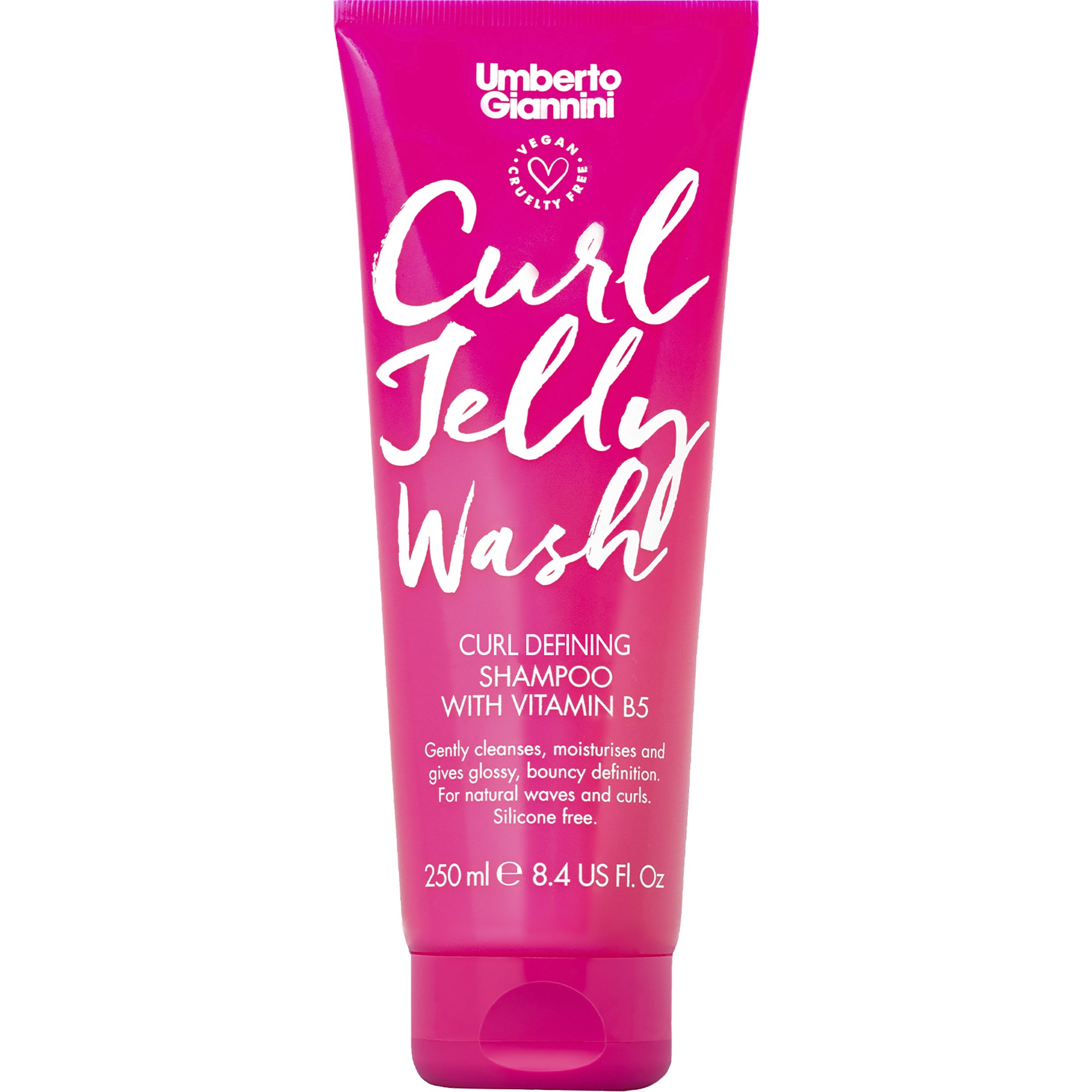 Läs mer om Umberto Giannini Curl Jelly Wash Shampoo 250 ml