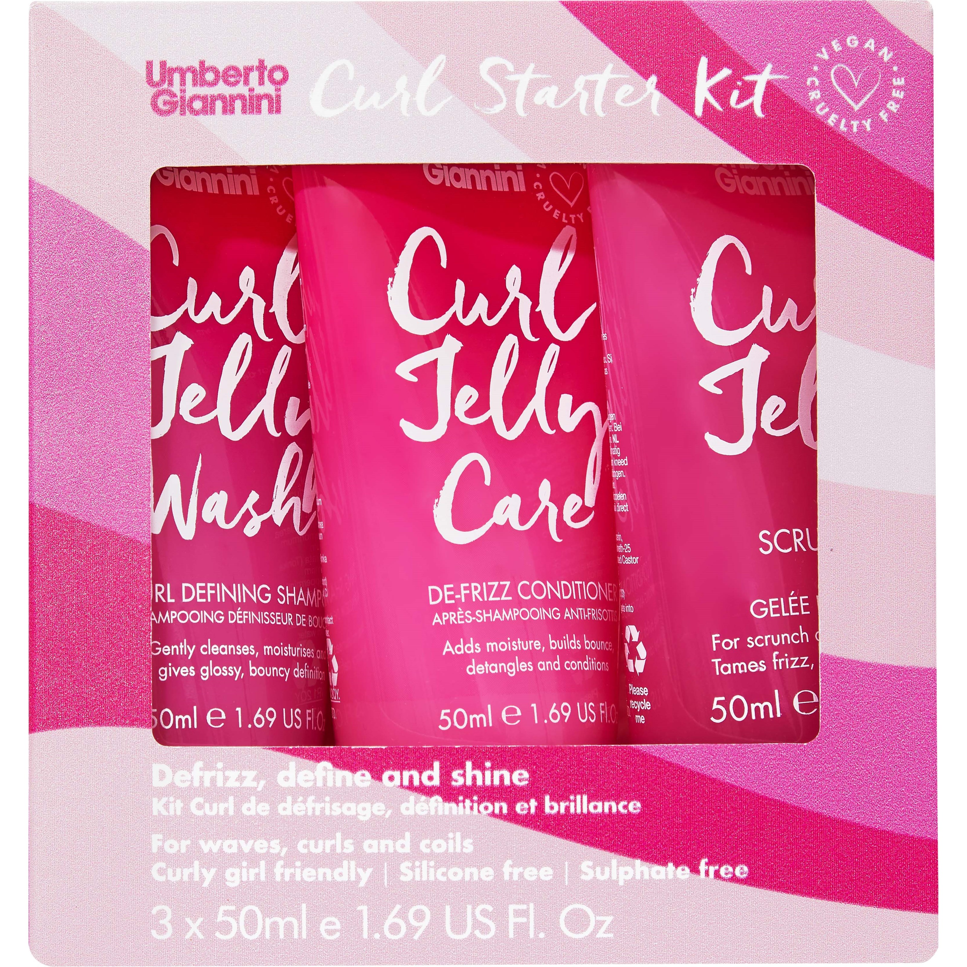 Läs mer om Umberto Giannini Curl Jelly Curl Starter Kit