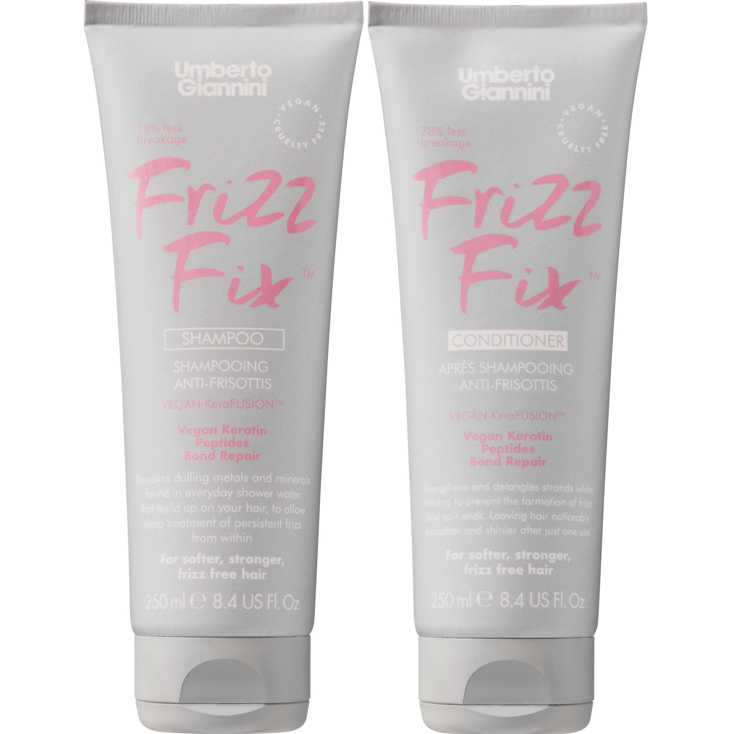 Umberto Giannini Frizz Fix Bundle Shampoo 250 ml & Conditioner 25