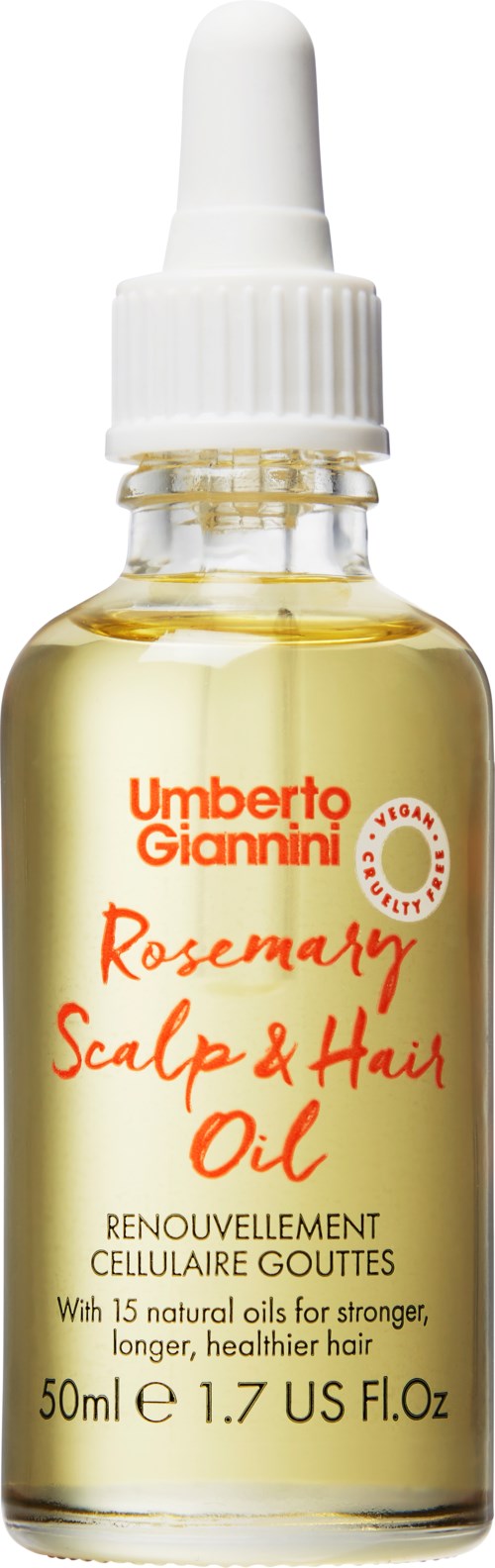 Umberto Giannini Grow Long Rosemary Scalp & Hair Oil 50 ml