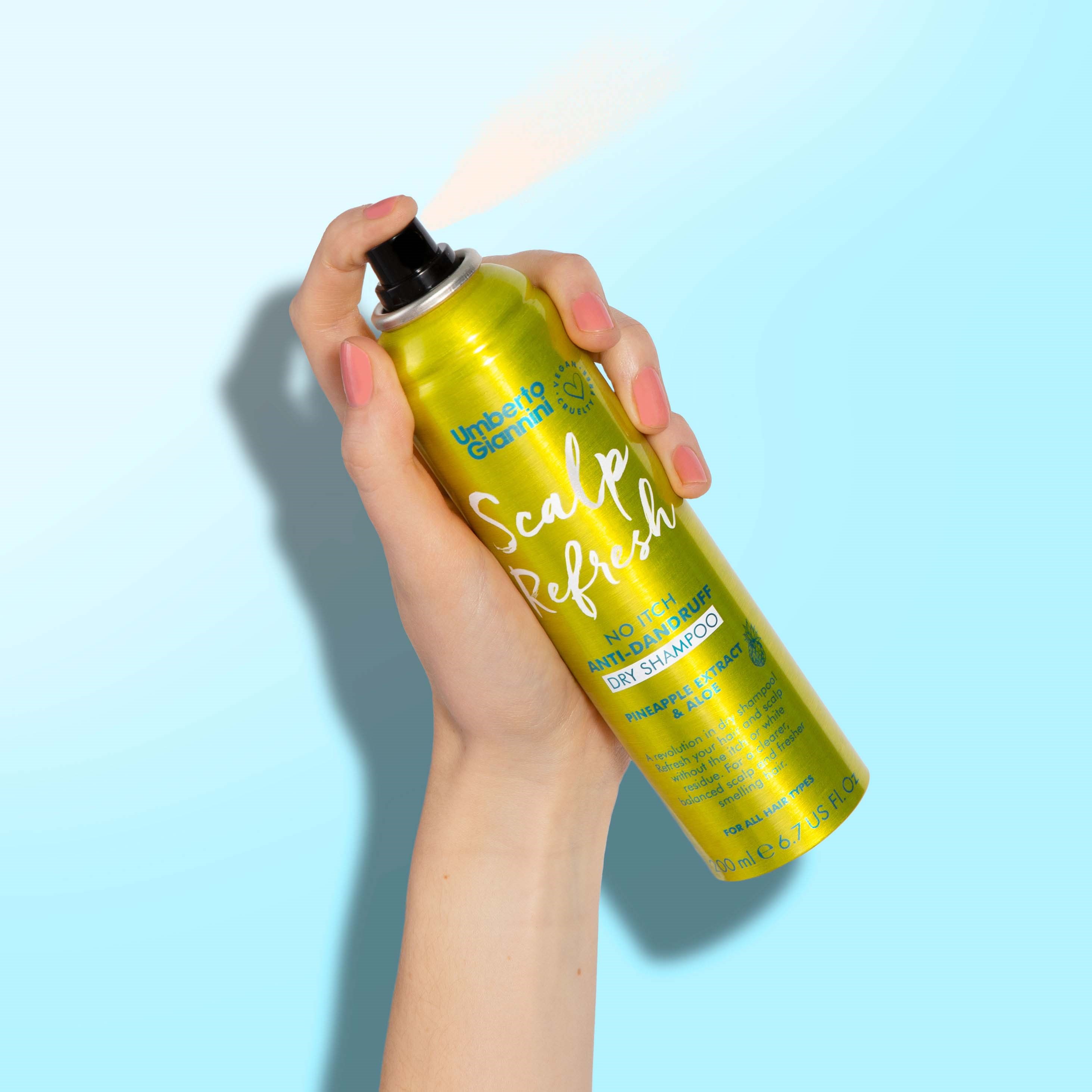 Umberto Giannini Scalp Refresh Dry Shampoo 200 ml (obrázok 3)