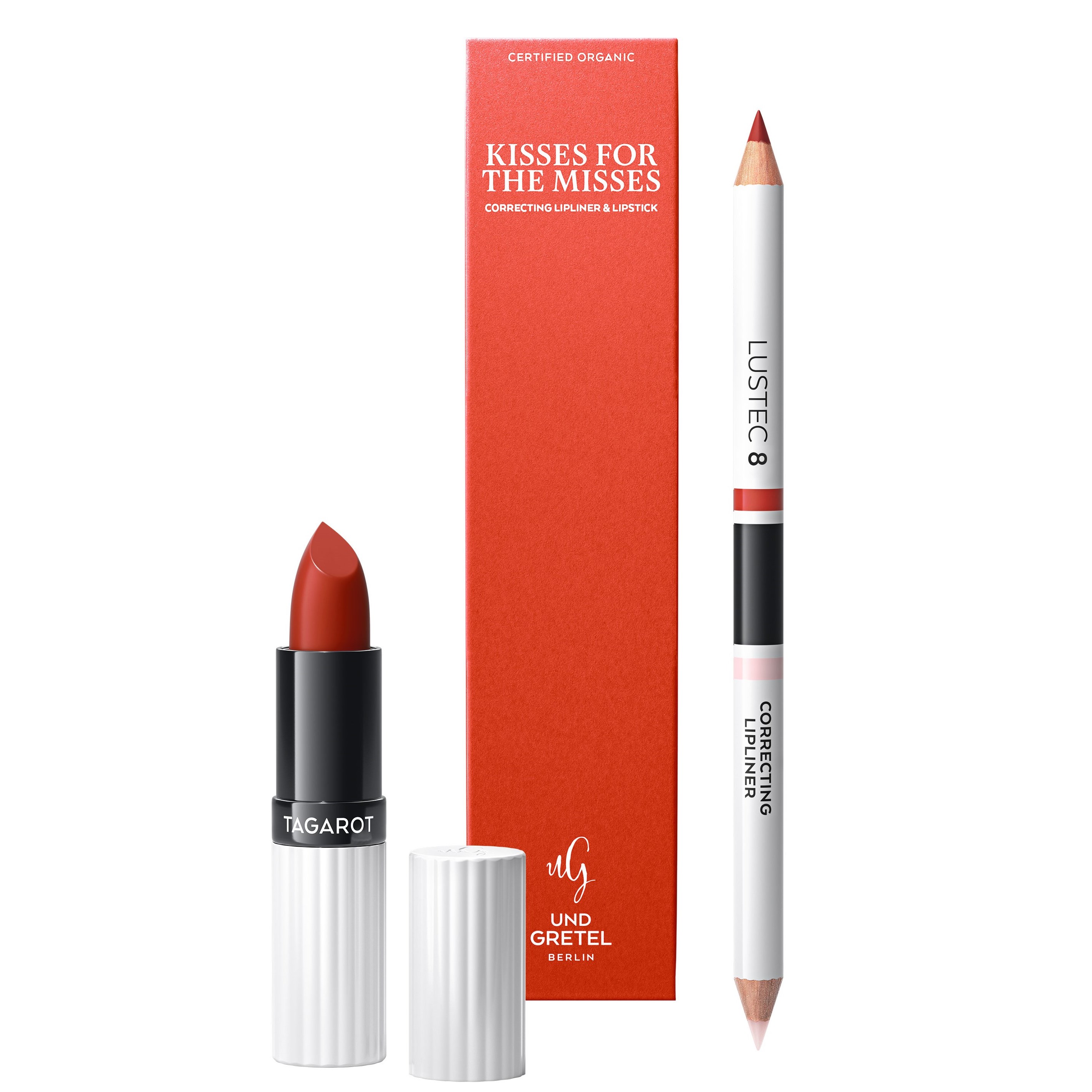 Und Gretel KISSES FOR THE MISSES RED POPPY Set