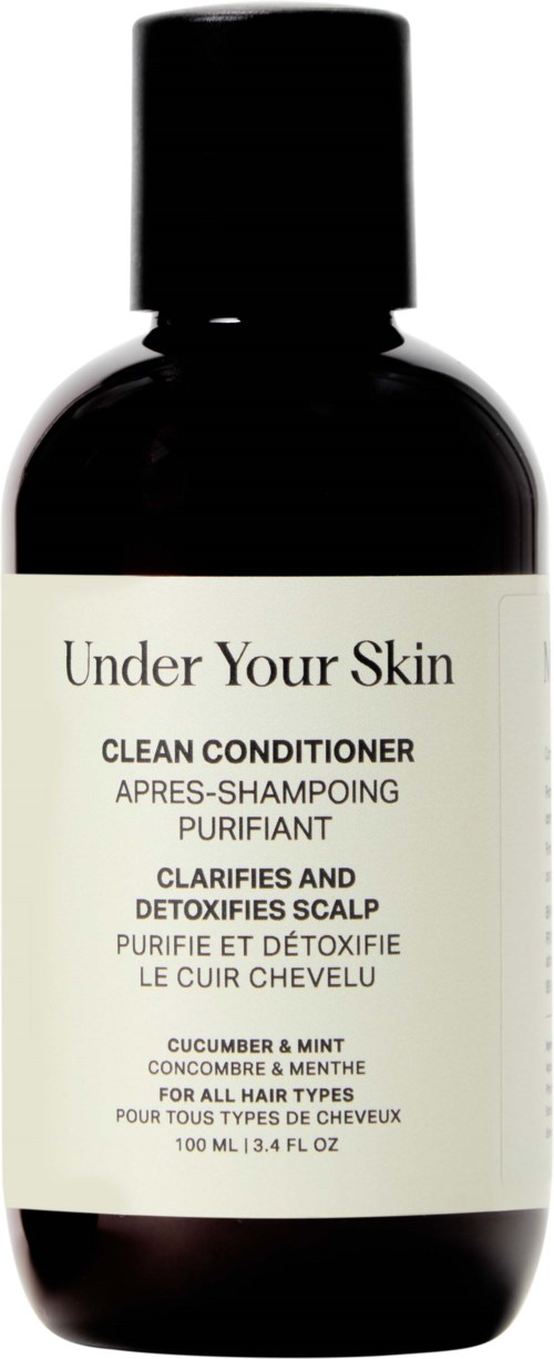 Under Your Skin Clean Detox Conditioner - Travel Size - Balancing and Clarifying 100 ml