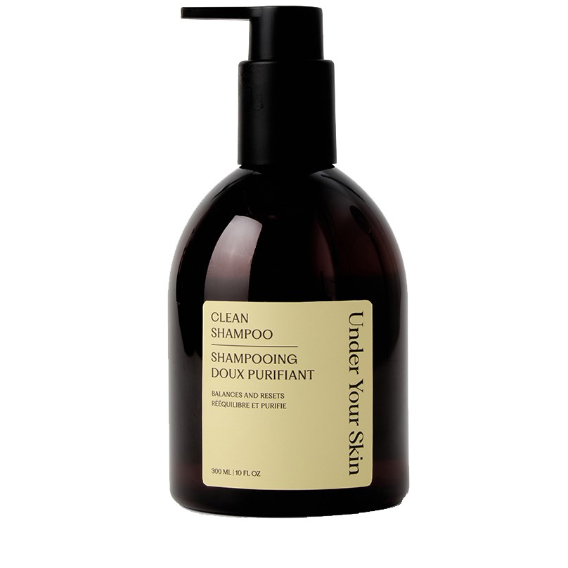 Under Your Skin Detox Clean Shampoo Balancing and Clarifying Cucumber Mint 300 ml