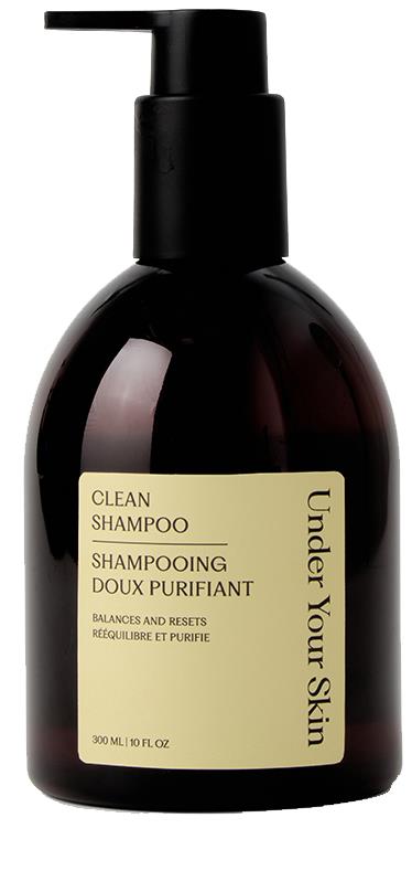 Under Your Skin Detox Clean Shampoo Balancing and Clarifying Cucumber Mint 300 ml