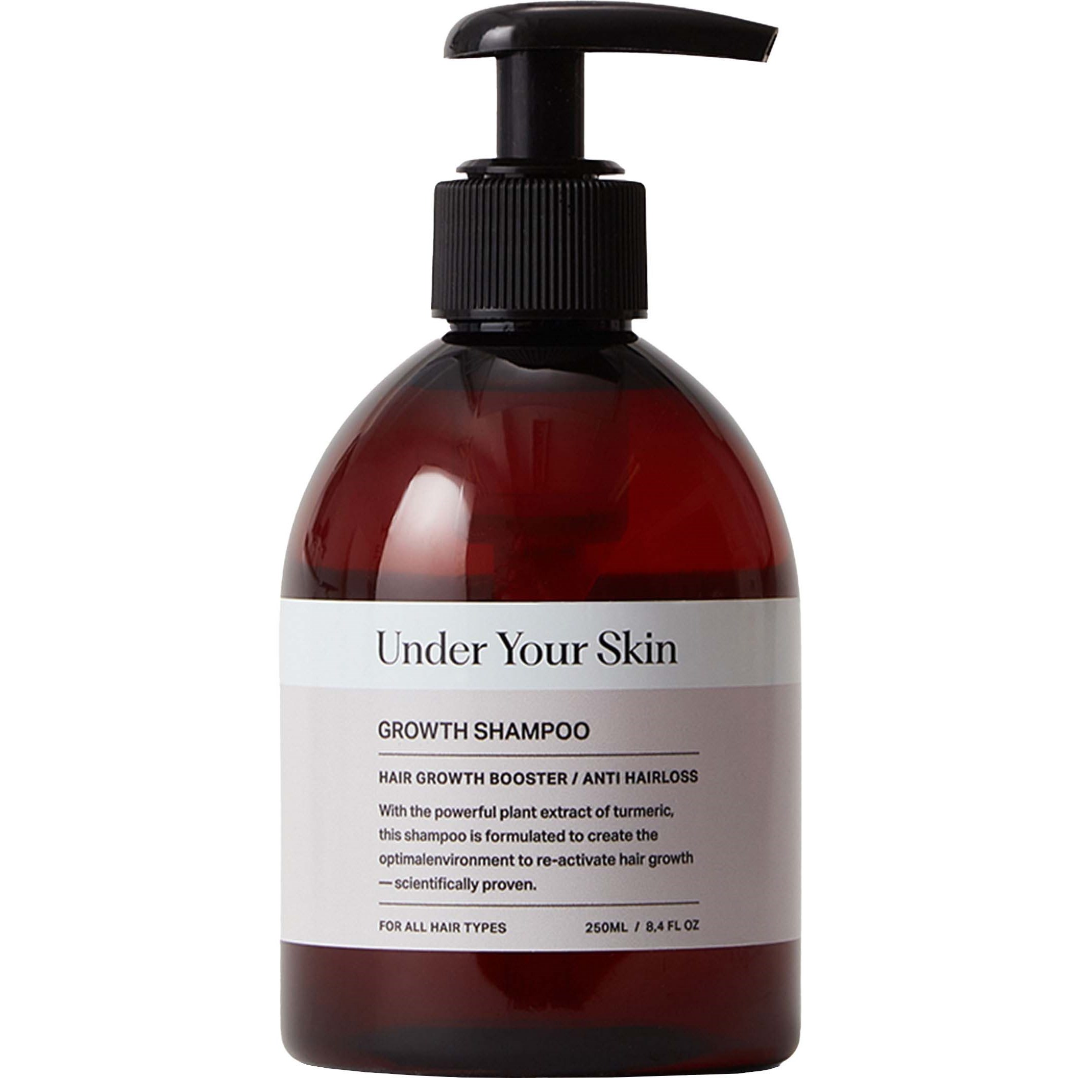Under Your Skin Hair Growth Shampoo 250 ml