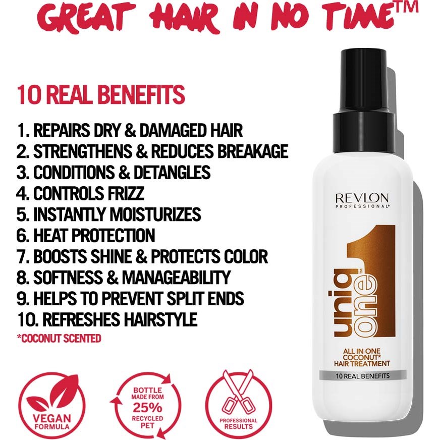 Alternativ bild 1 för Uniq One Hair Treatment Coconut 150 ml