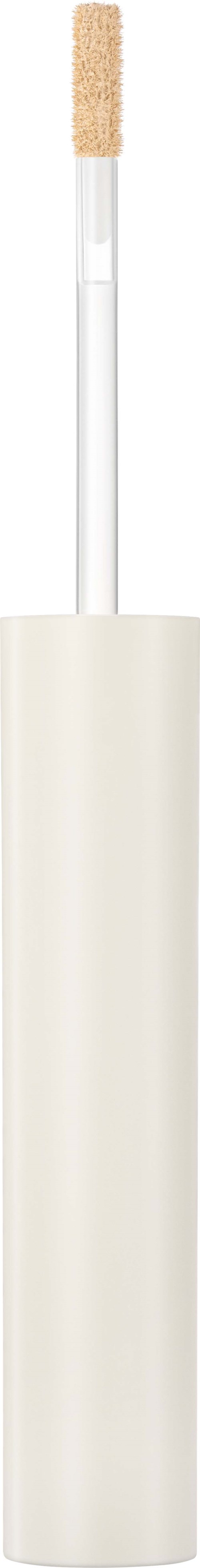 A white cosmetic or skincare applicator with a small sponge tip at the top.