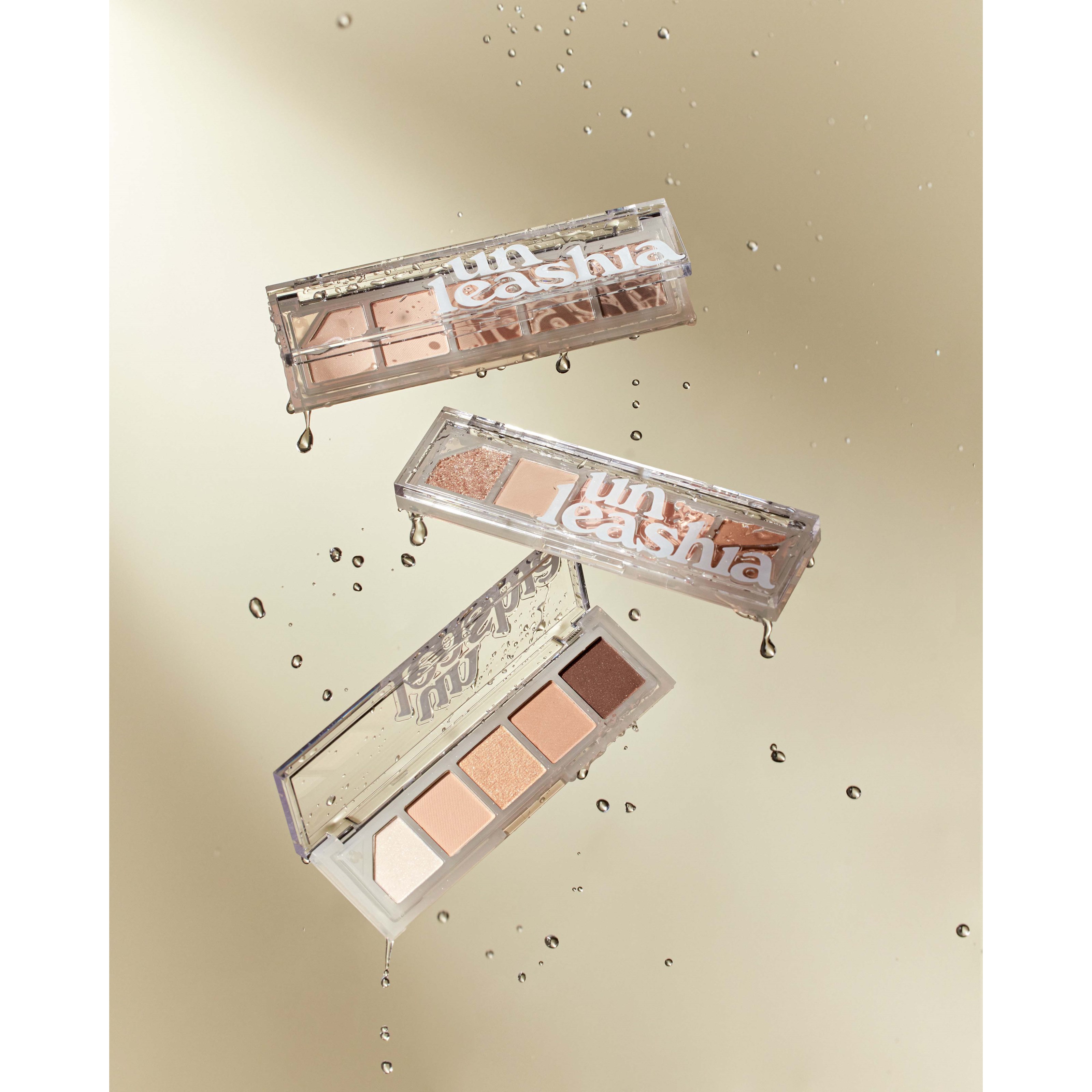 Unleashia Mood Shower Eye Palette No.3 Nude Shower (obrázok 5)