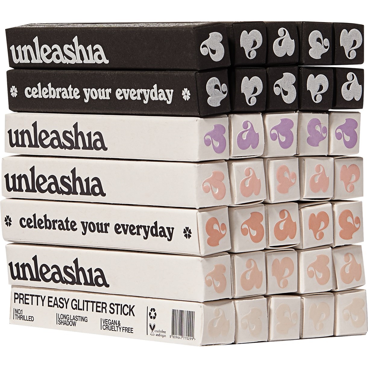 Unleashia Pretty Easy Glitter Stick N°7. Sheer Skin (obrázok 4)