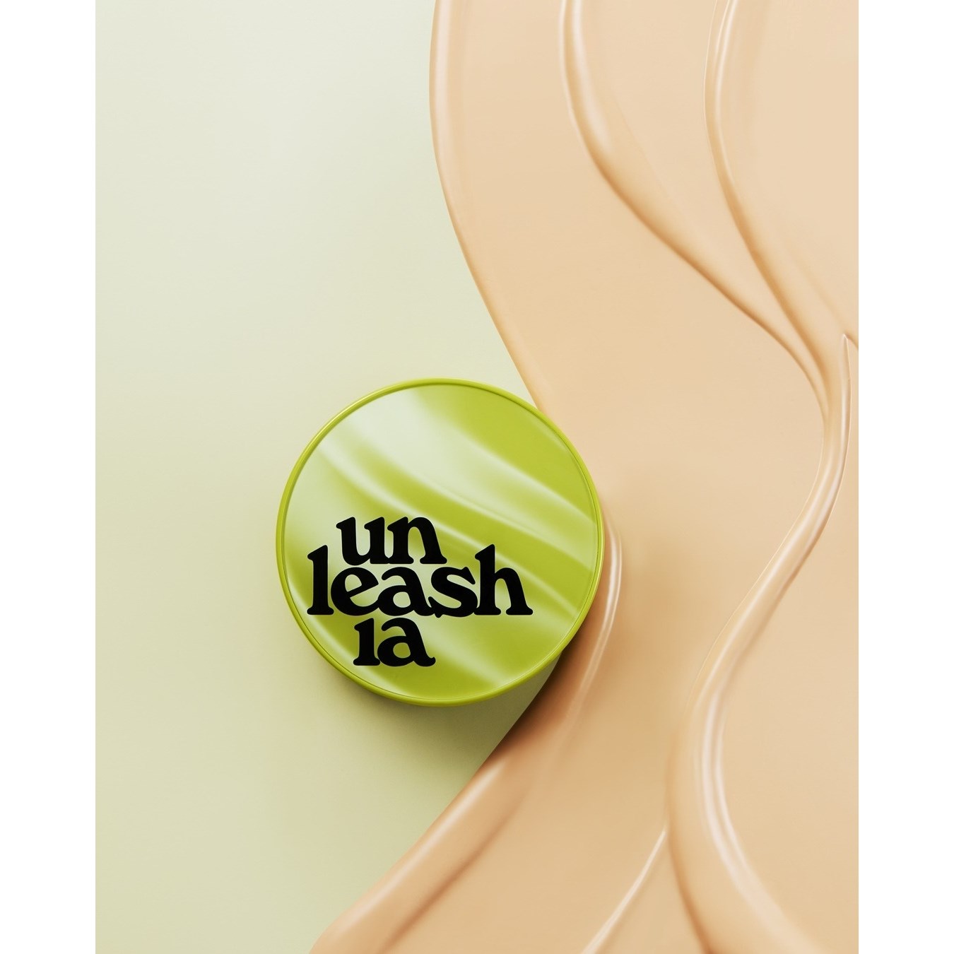 Unleashia Satin Wear Healthy Green Cushion 27W Peach Tan (obrázok 5)