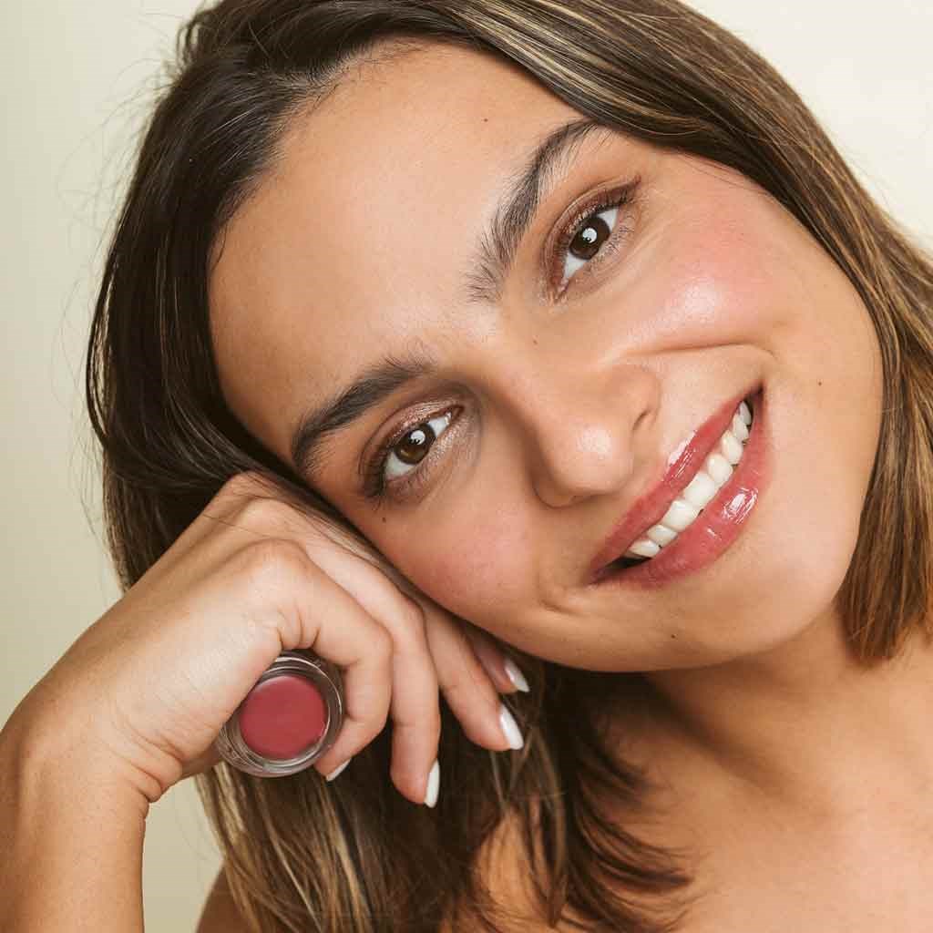 Uoga Uoga Lip & Cheek Tint 2-in-1 Blush & Lip Colour Gorgeous (obrázok 3)