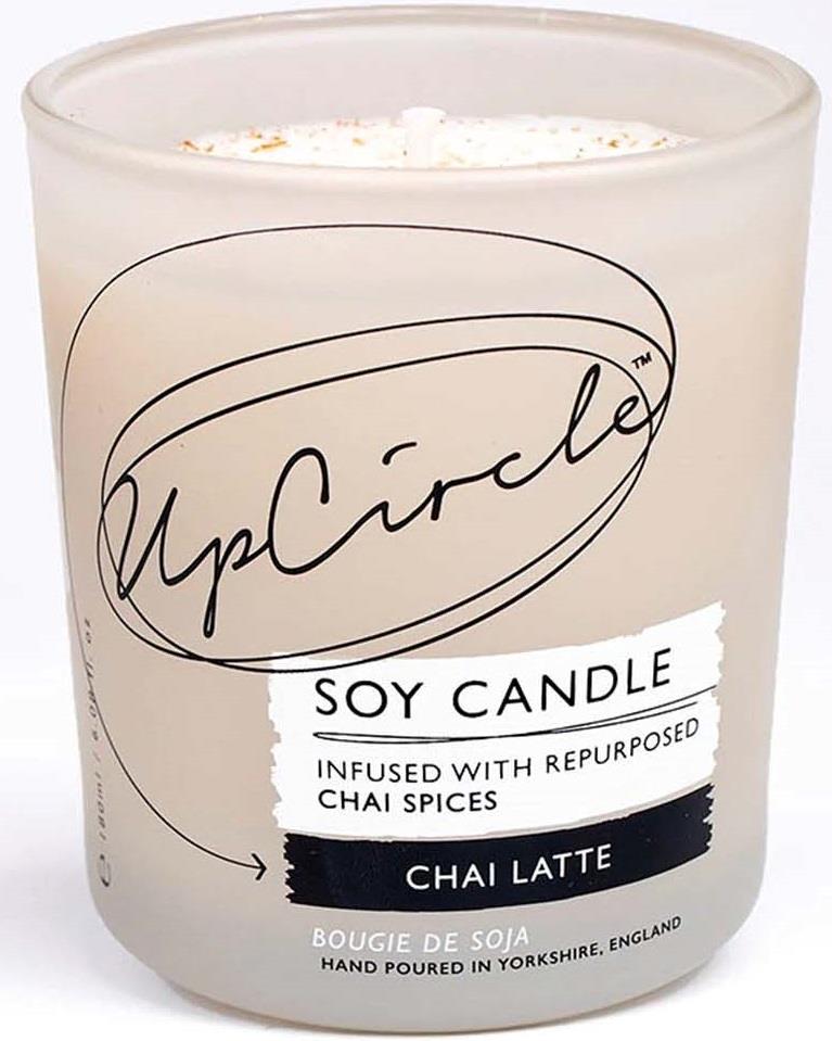UpCircle Chai Latte Natural Soy Wax Candle 180ml