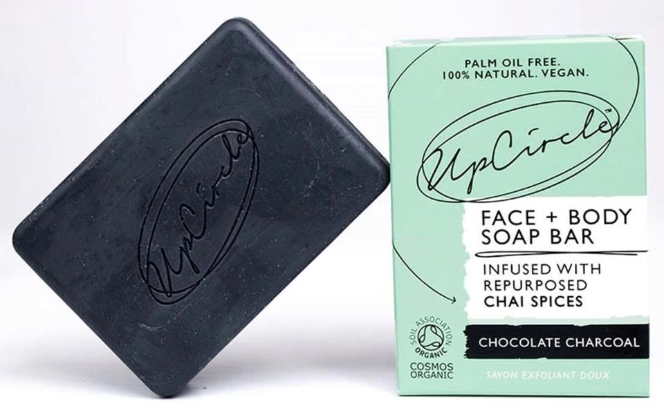 UpCircle Chocolate Charcoal Chai Soap Bar 100g