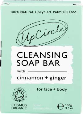 UpCircle Cinnamon & Ginger Chai Soap Bar 100g