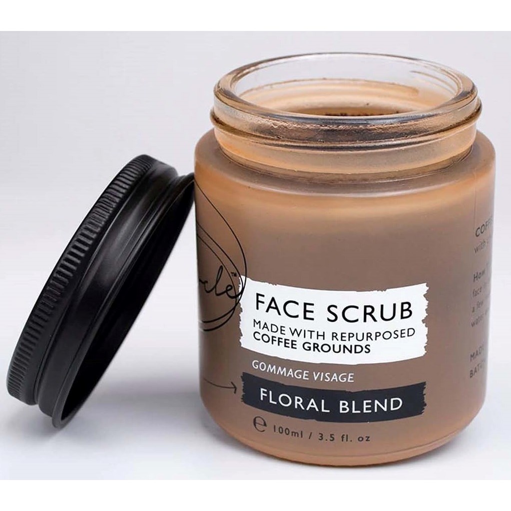 Läs mer om UpCircle Coffee Face Scrub - Floral Blend 100 ml