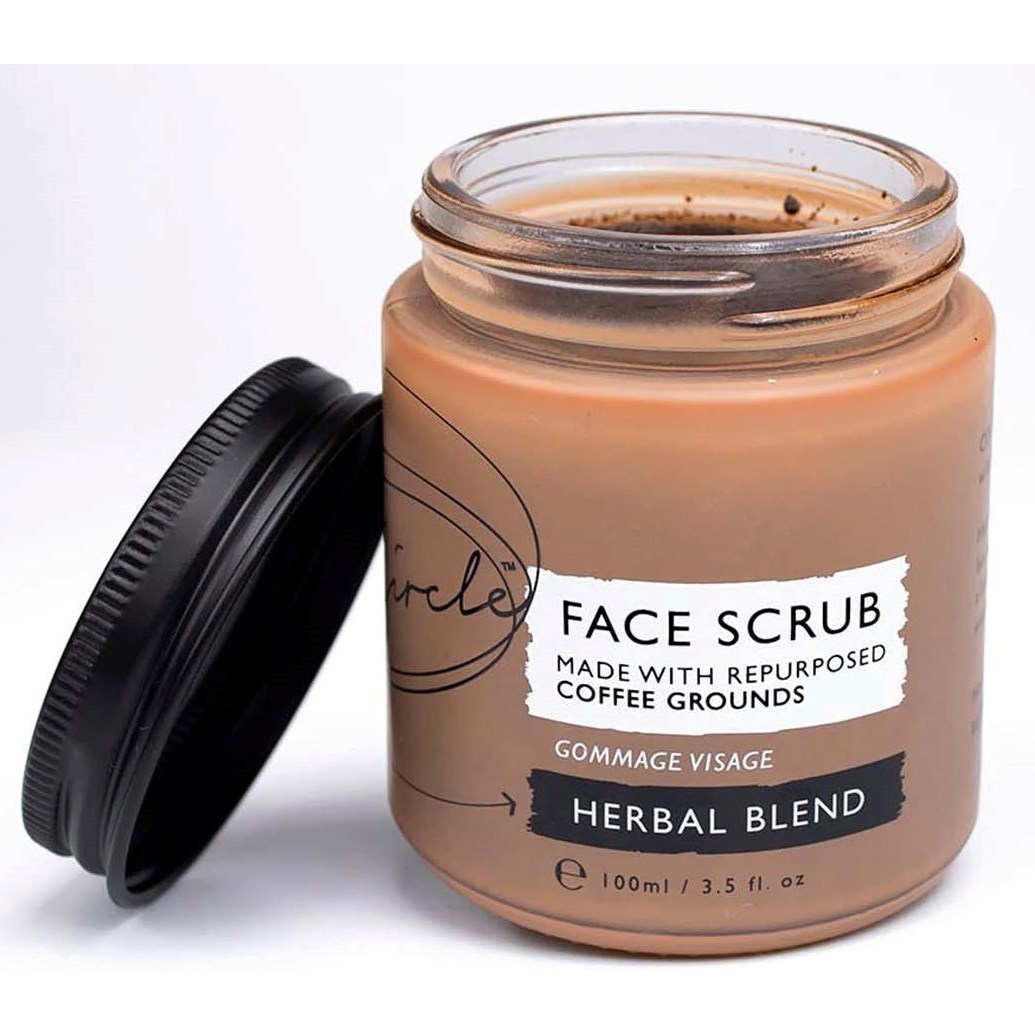 Läs mer om UpCircle Coffee Face Scrub - Herbal Blend 100 ml