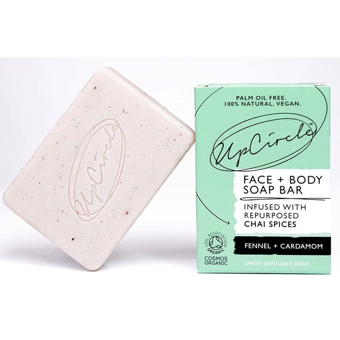 UpCircle Fennel & Cardamom Chai Soap Bar 100 g