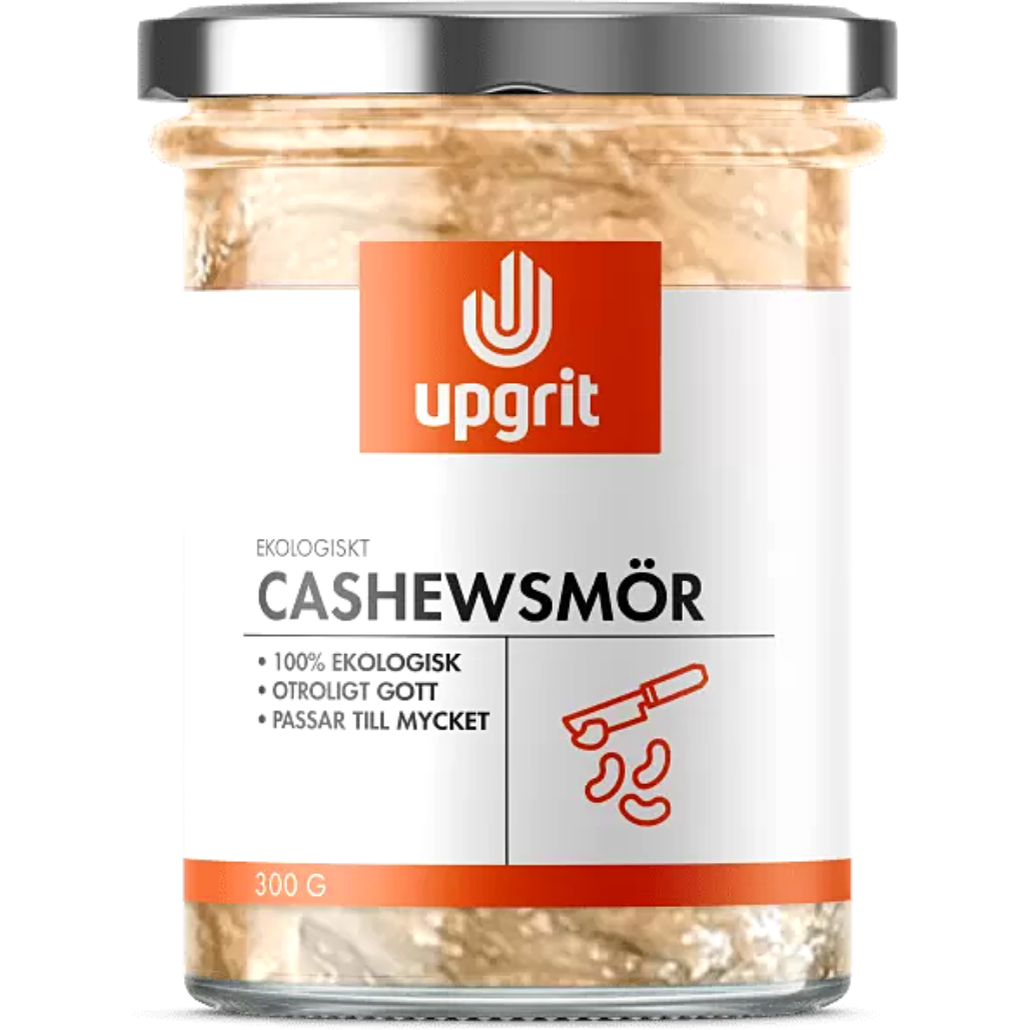 Upgrit Cashewsmör EKO 300 g