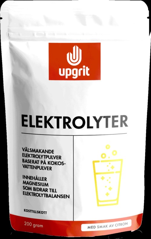 Upgrit Elektrolyter Citron 200 g