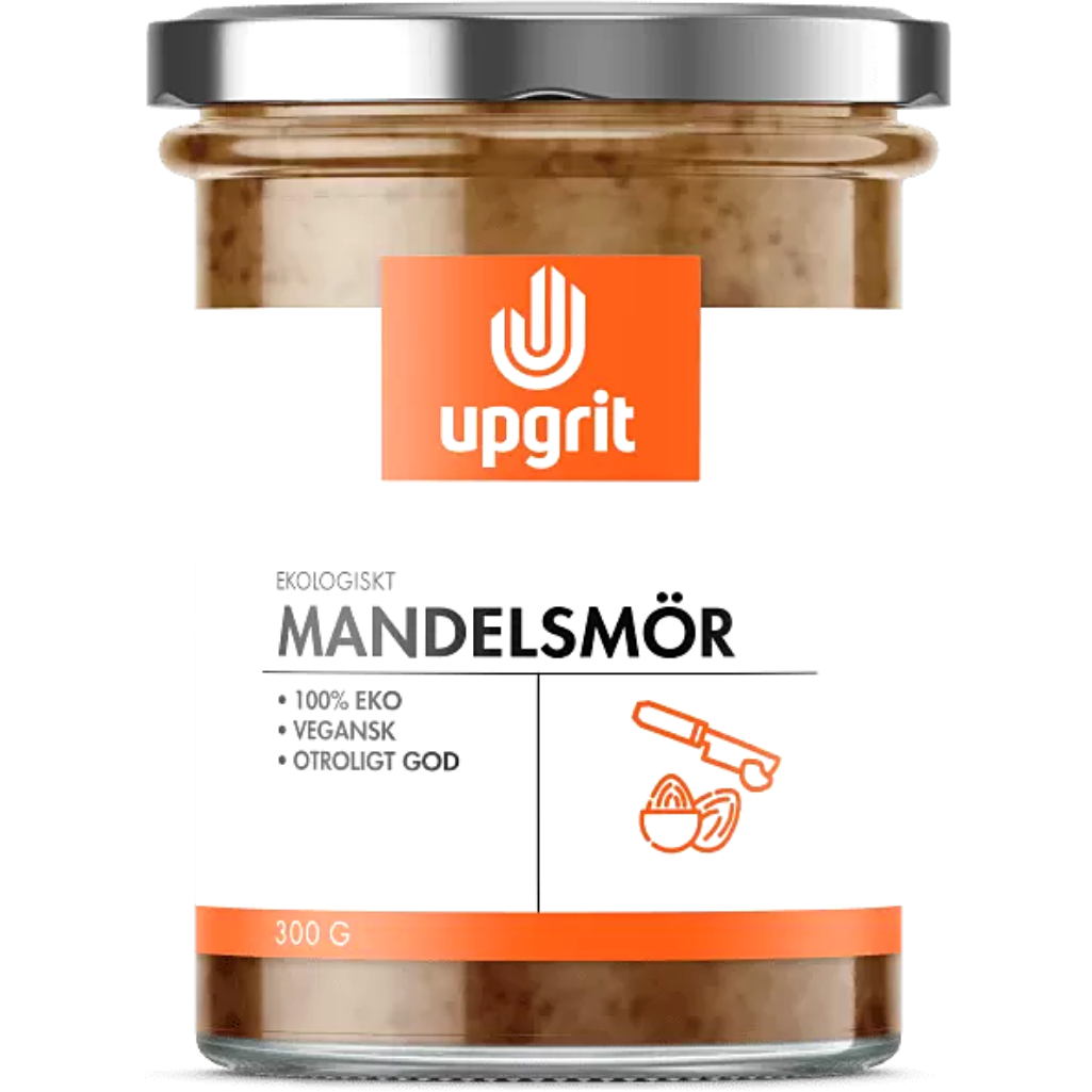 Upgrit Mandelsmör EKO 300 g