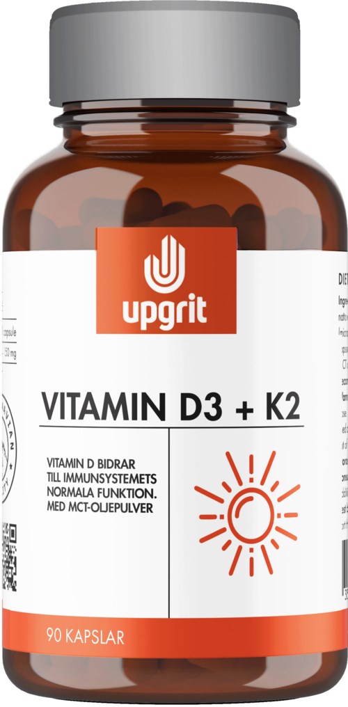 Upgrit Vitamin D3 + K2 90 st
