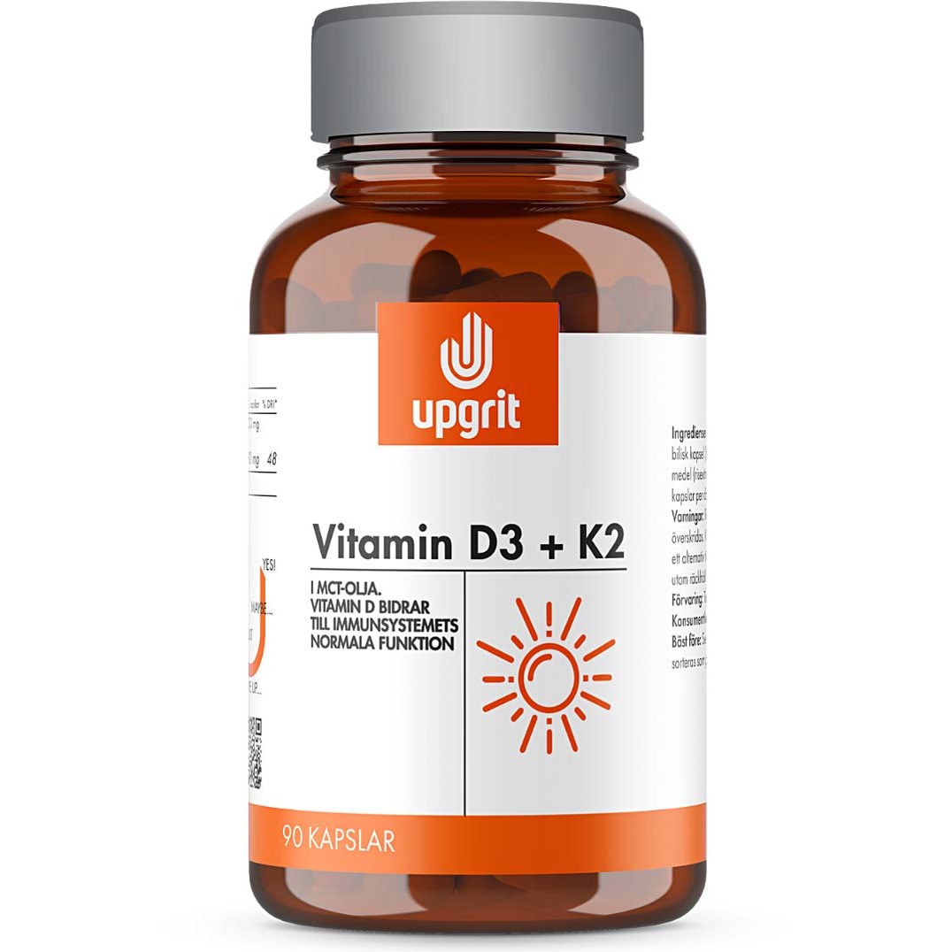 Upgrit Vitamin D3 + K2 90 st