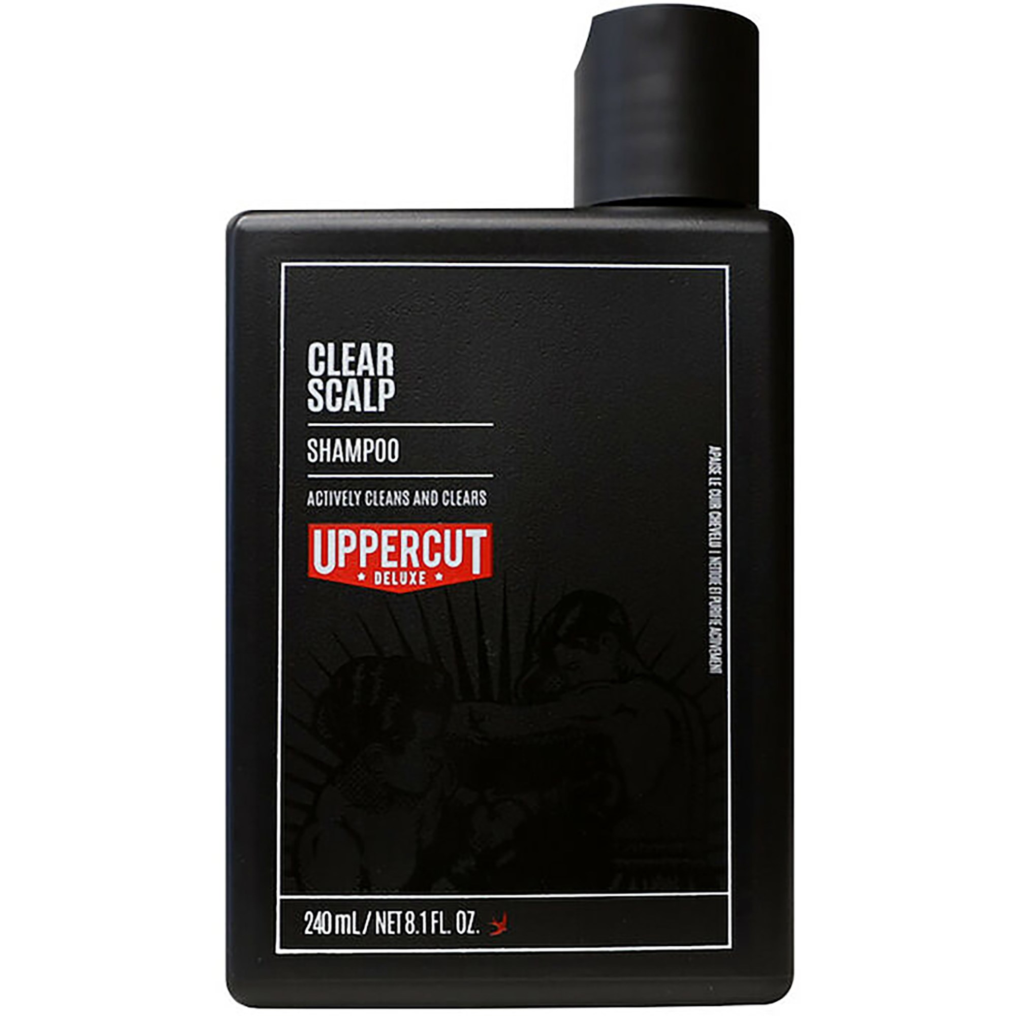 Läs mer om Uppercut Deluxe Clear Scalp Shampoo 240 ml