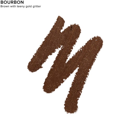 Brun med små guldglitter, formade i tre parallella streck, kallade Bourbon.