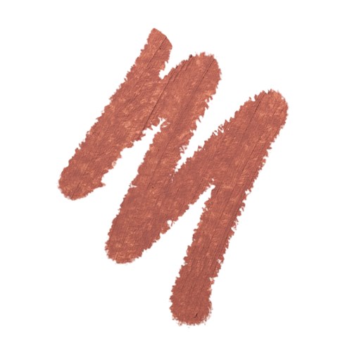 Three parallel, slightly curved, reddish-brown brush strokes on a white background.