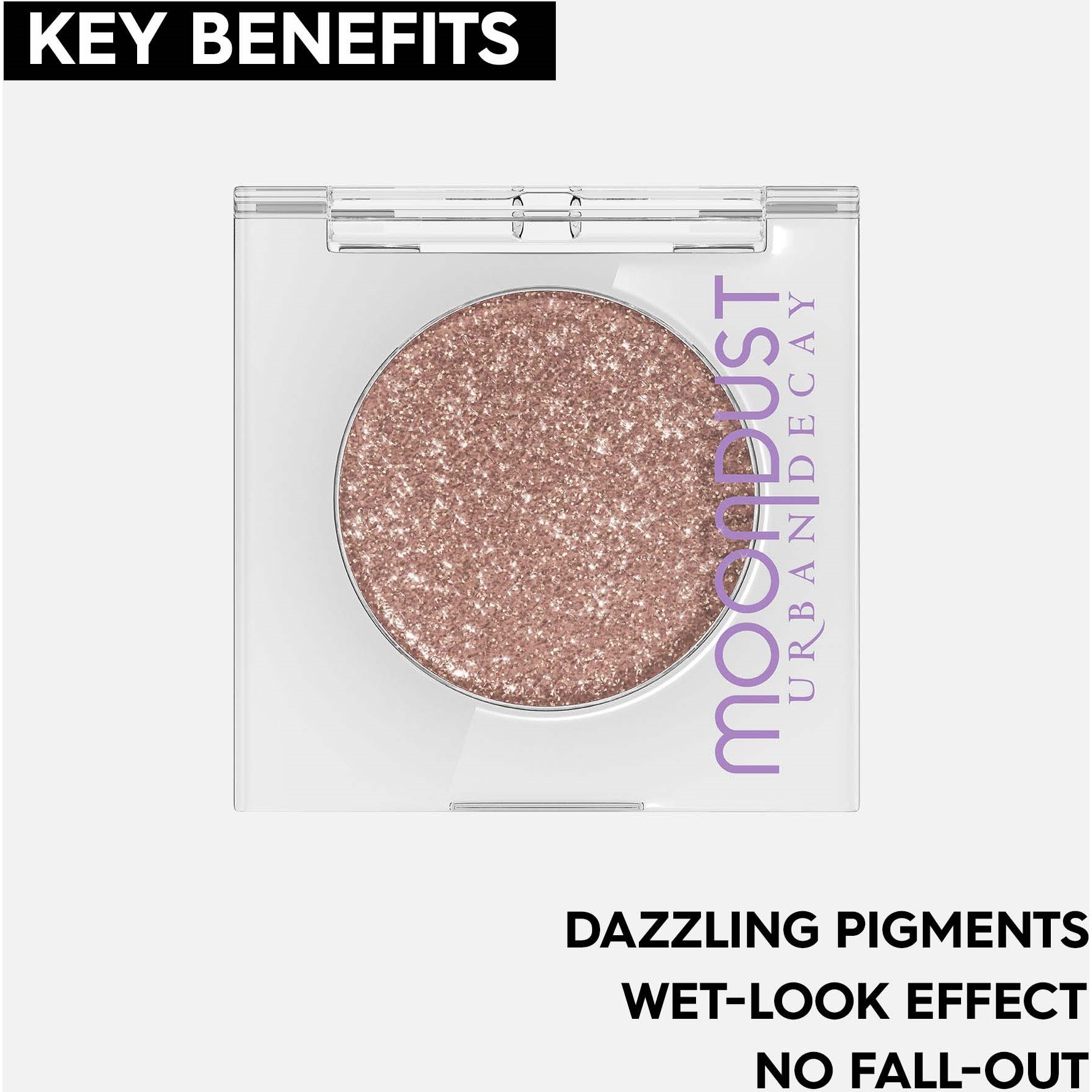 Urban Decay 24/7 Moondust Shadow Singles Glitter Eyeshadow Solstice (zdjęcie 5)
