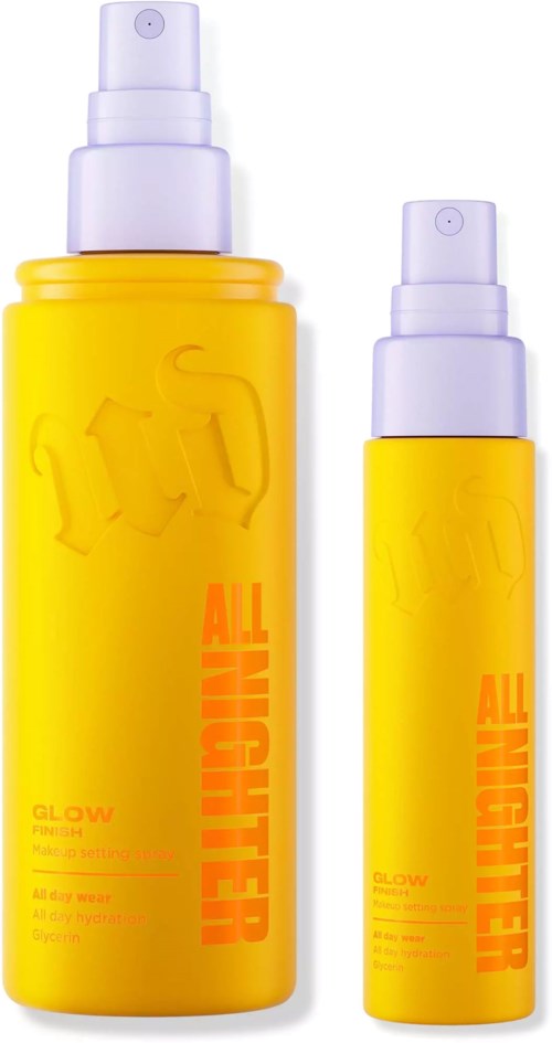 Urban Decay All Nighter Setting Spray Glow 118 ml & Travel Size 30 ml
