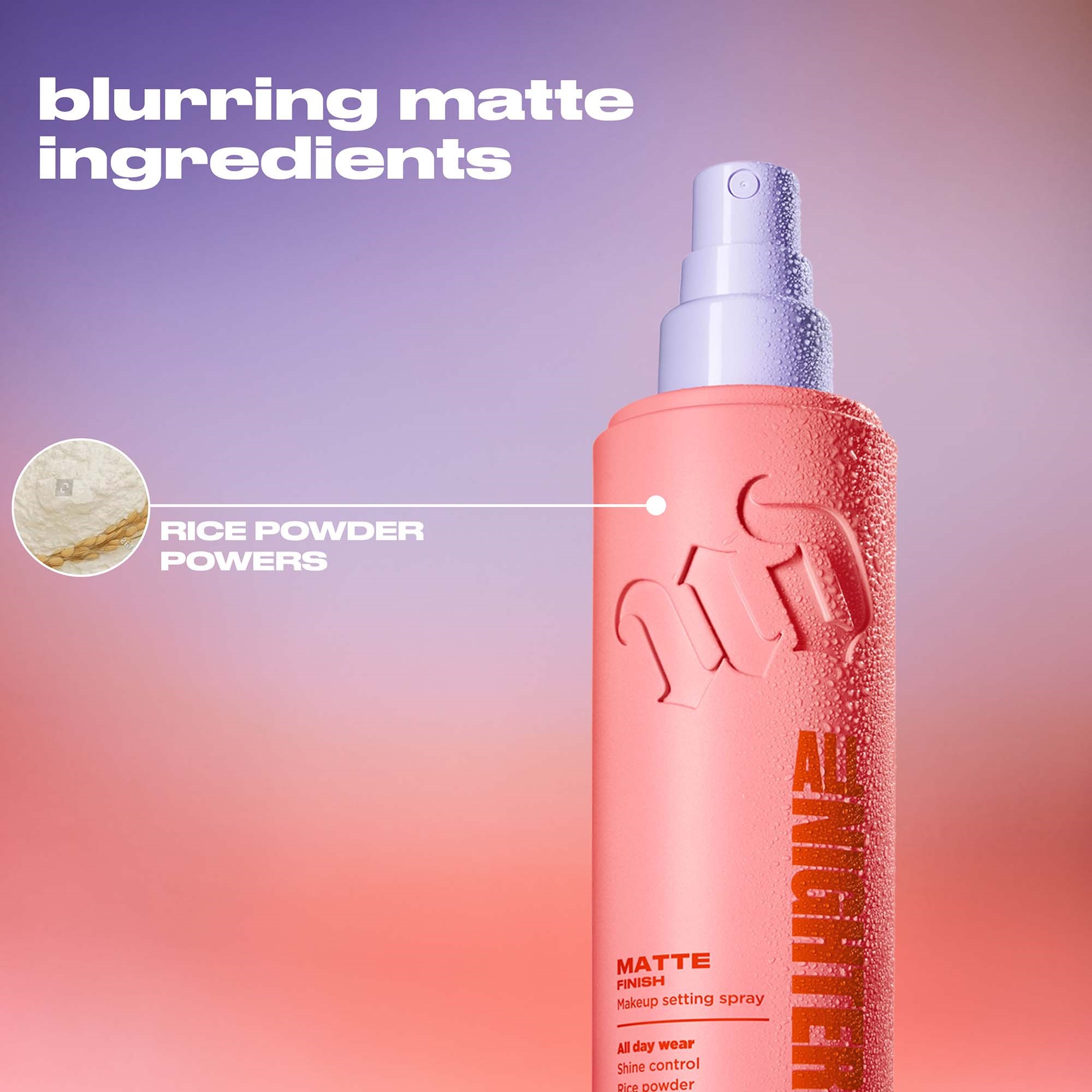 Urban Decay All Nighter Makeup Setting Spray Matte Finish 30 ml (obrázok 7)