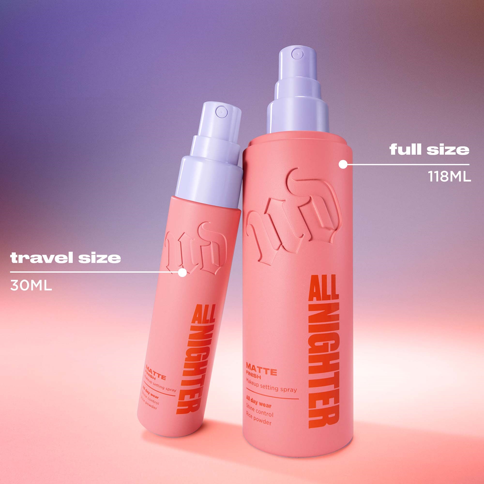 Urban Decay All Nighter Makeup Setting Spray Matte Finish 30 ml (obrázok 9)