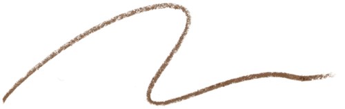En enkel sort-hvid stribet flag med en brun krøllet streg, der krydser den.