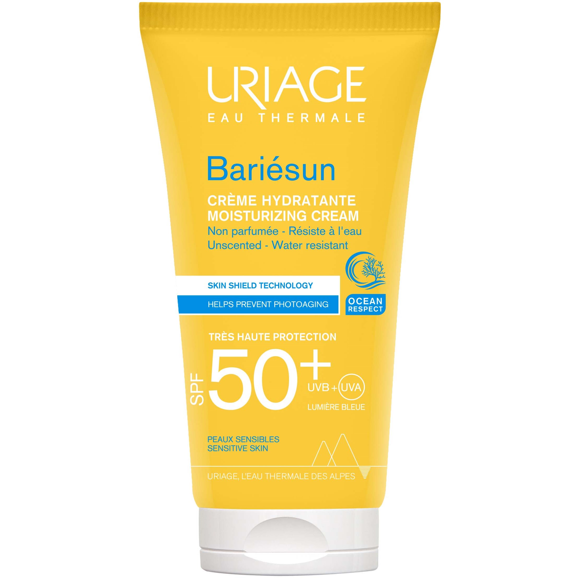 Läs mer om Uriage Moisturizing Cream SPF50+ Unscented 50 ml