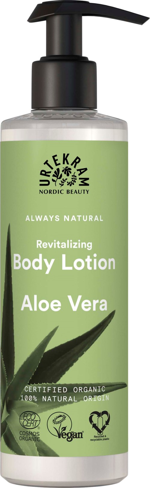 Urtekram Aloe Vera Revitalizing Body Lotion 245 ml