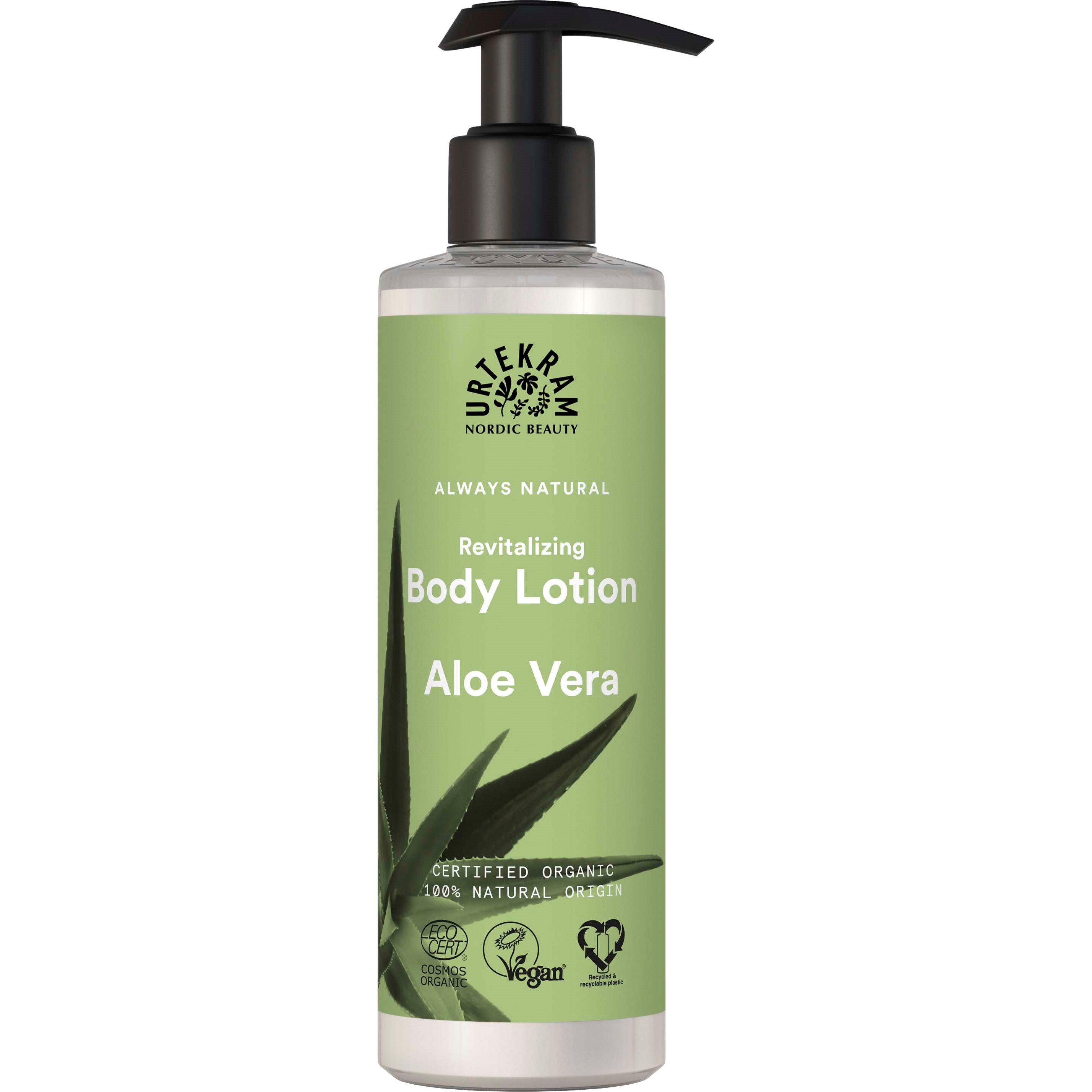 Bodylotion Aloe Vera Økologisk - 245 ml - Urtekram