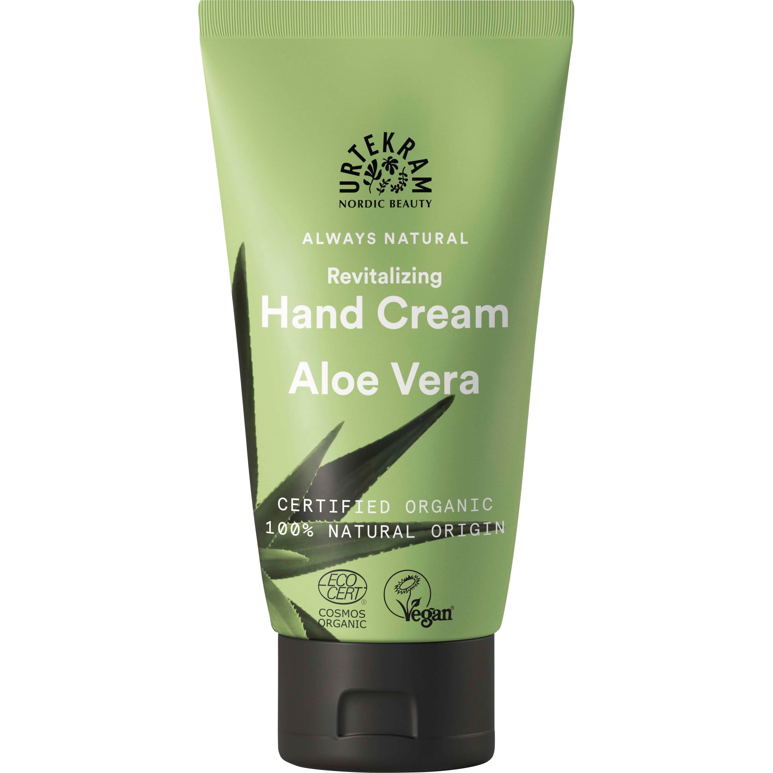 Håndcreme Aloe Vera Økologisk - 75 ml - Urtekram