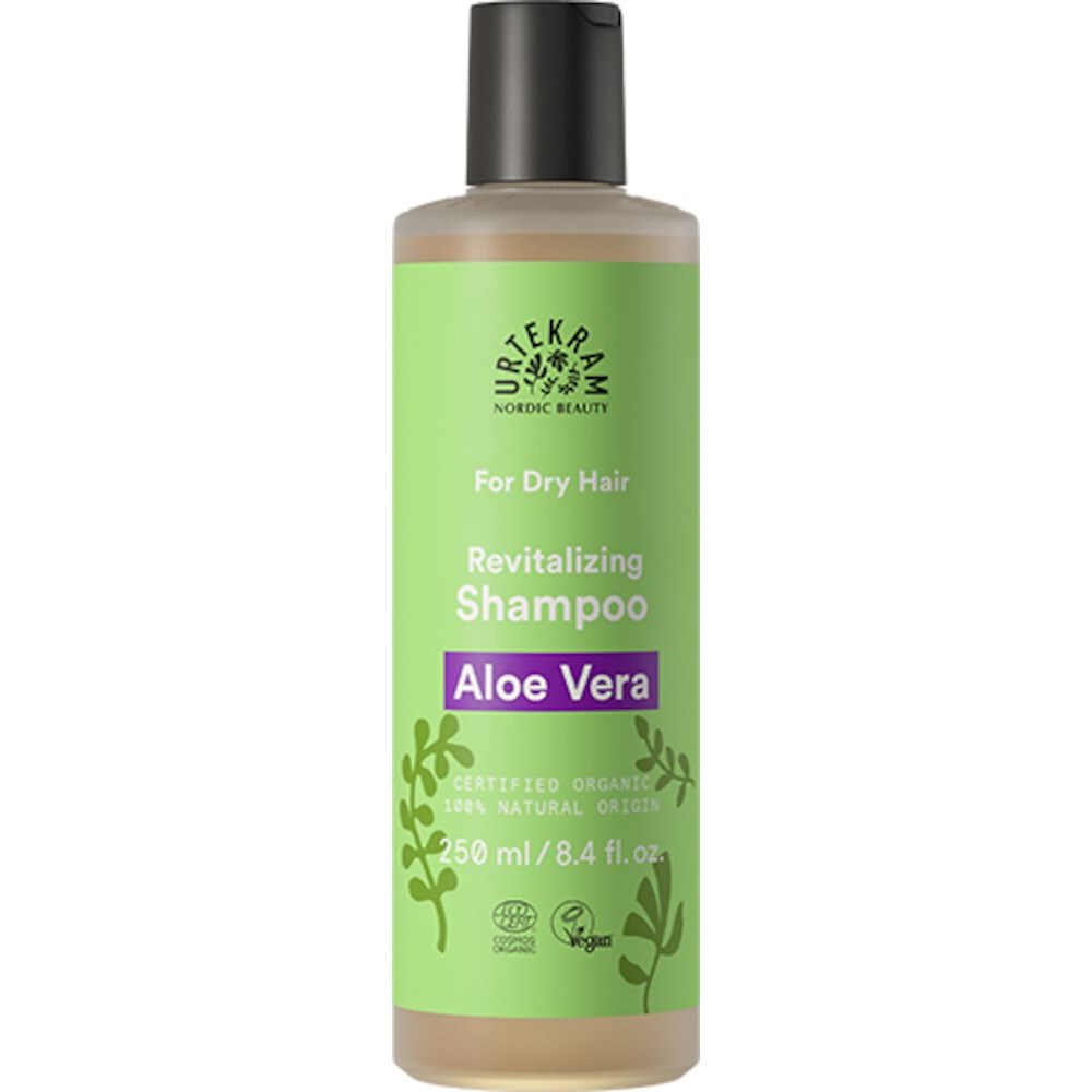 Bilde av Urtekram Aloe Vera For Dry Hair Revitalizing Shampoo 250 Ml