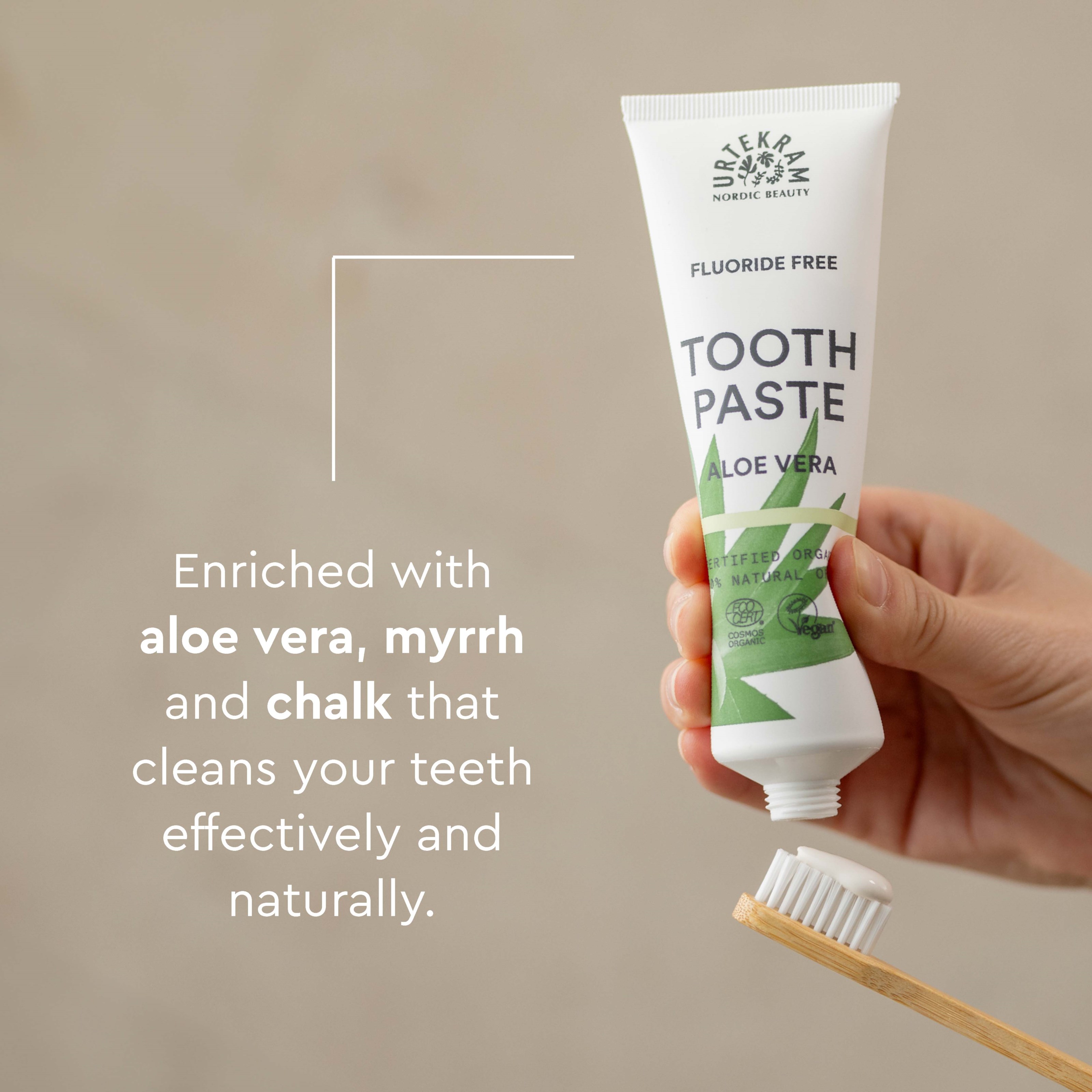 Urtekram Alo Vera Toothpaste 75 ml (obrázok 5)