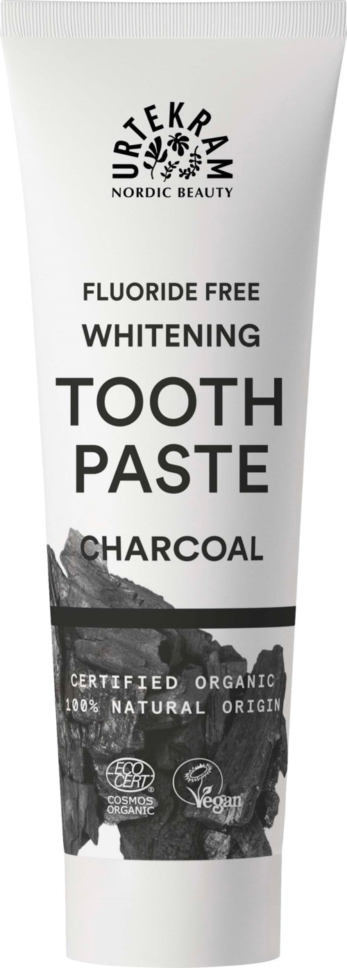Urtekram Toothpaste Charcoal 75 ml