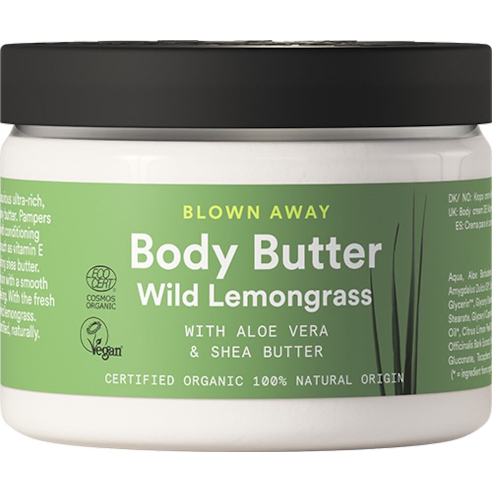 Läs mer om Urtekram Blown Away Wild Lemongrass Bodybutter 150 ml