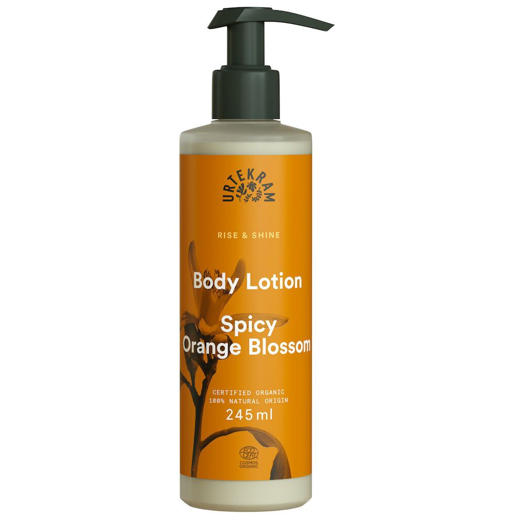 Läs mer om Urtekram Rise & Shine Spicy Orange Blossom Body lotion 245 ml
