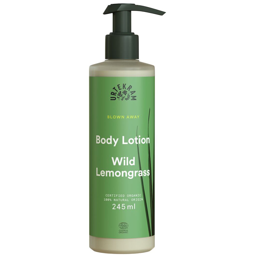 Läs mer om Urtekram Blown Away Wild Lemongrass Wild Lemongrass Body Lotion 245 ml