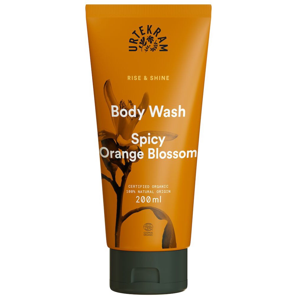 Bilde av Urtekram Rise & Shine Spicy Orange Blossom Body Wash 200 Ml