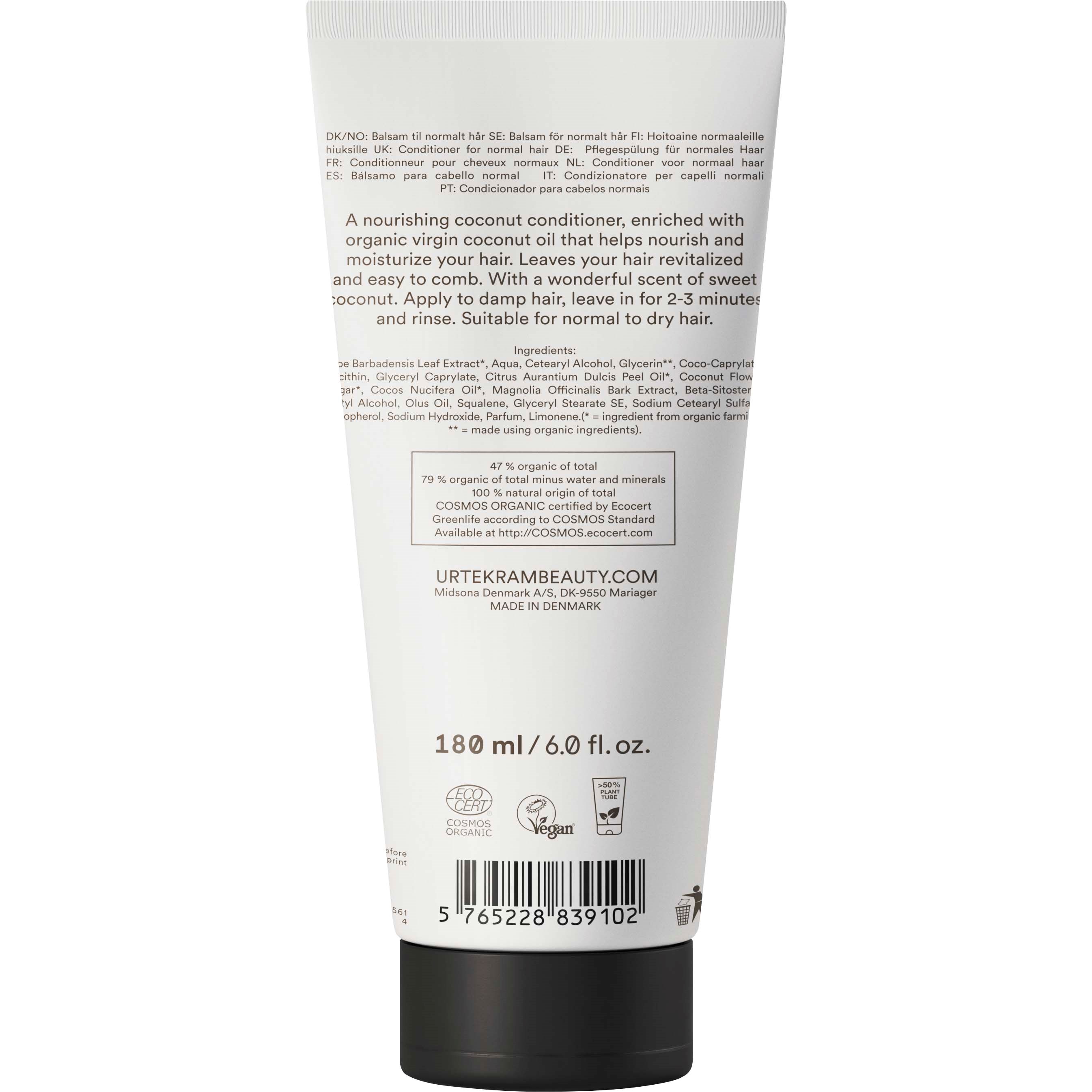 Alternativ bild 1 för Urtekram Coconut Conditioner  180 ml