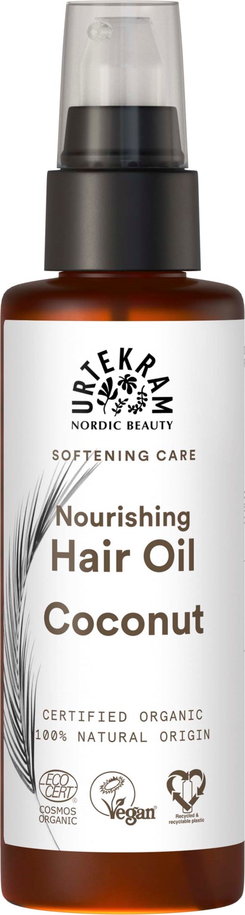 Urtekram Coconut Hair Oil Organic 100 ml