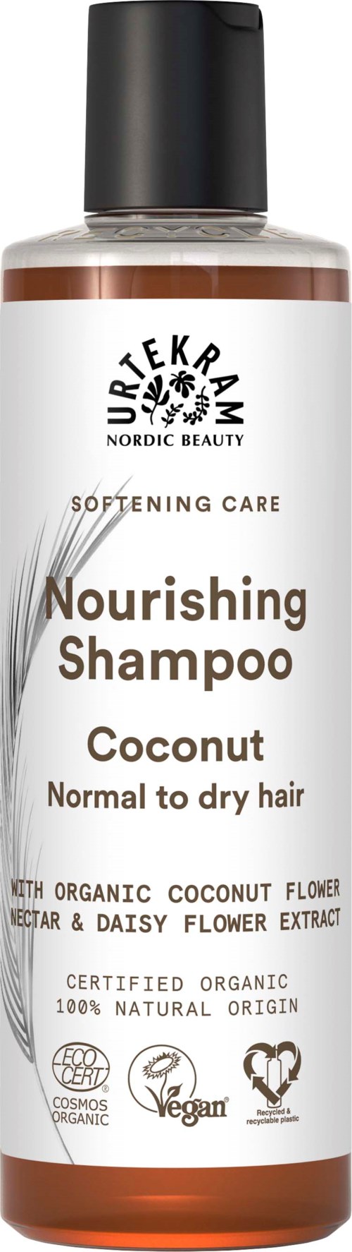 Urtekram Coconut Moisturizing Shampoo 250 ml